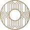 Ekena Millwork Empire Wood Fretwork Pierced Ceiling Medallion, Hickory, 36"OD x 13 1/8"ID x 1/4"T CMWP36X36X0250EPHI - alternate 4